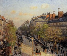 Boulevard Montmartre, zonsondergang