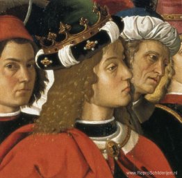 De aanbidding der wijzen (bijzonder detail)