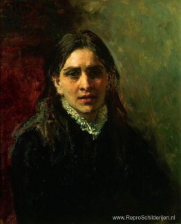 Portret van actrice Pelagey Strepetova