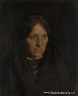 Portret van de moeder van de kunstenaar