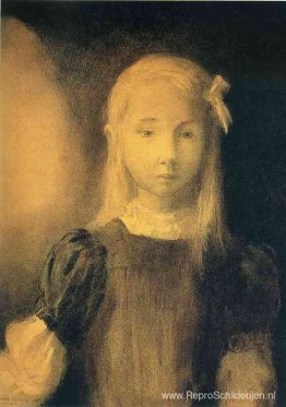 Portret van mademoiselle Jeanne Roberte de Domecy