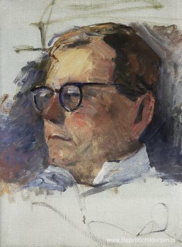 Portret van Dmitri Sjostakovitsj