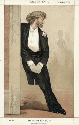 Karikatuur van Frederic Leighton