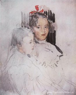 Portret van kinderen van S. Botkin