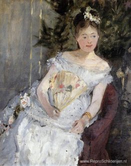 Portret van Marguerite Carre (ook bekend als jong meisje in een