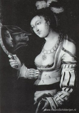 Cranach Metamorfose (Vrouw in een spiegel)