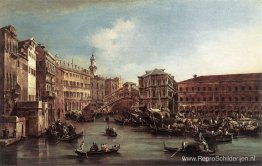 De Rialtobrug met het Palazzo dei Camerlenghi