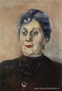 Portret van dichter Anna Achmatova