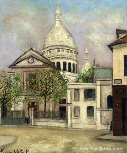 Kerk van St. Pierre en de koepel van de Sacre Coeur