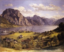 Traunsee met Orth-kasteel