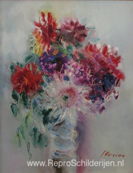 Vaas met bloemen