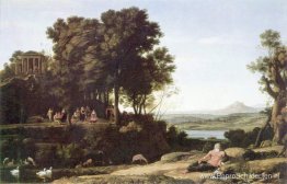 Landschap met Apollo en de Muzen