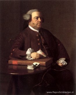 Portret van Nathaniel Allen