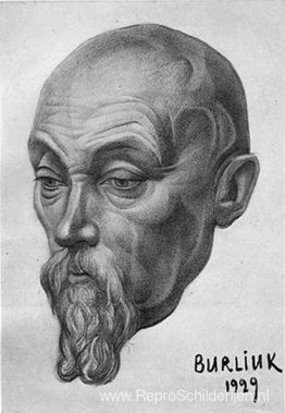 Portret van Nicolaas Roerich