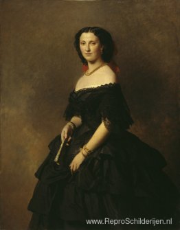 Portret van prinses Elizaveta Alexandrovna Tchernicheva