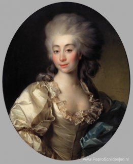 Portret van gravin Ursula Mniszek