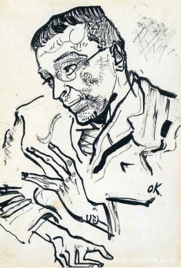 Portret van Karl Kraus