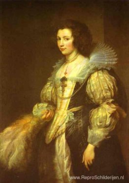 Portret van Maria Louisa de Tassis