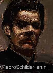 Portret van Maxim Gorki