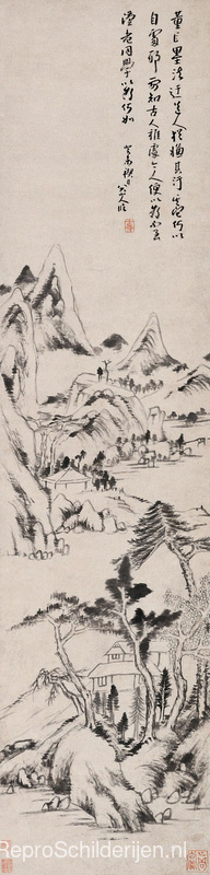 Landschap (Dong Yuan- en Juran-stijl)