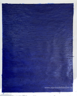 Zonder titel Blauw zwart-wit