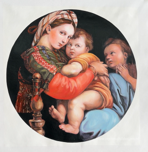 De Madonna van de stoel